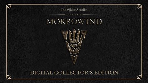 The Elder Scrolls Online Morrowind Digital Collectors Edition Es