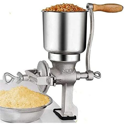 Hand Operated Corn Grain Mill Grinder Useful Kitchen Tool With Big