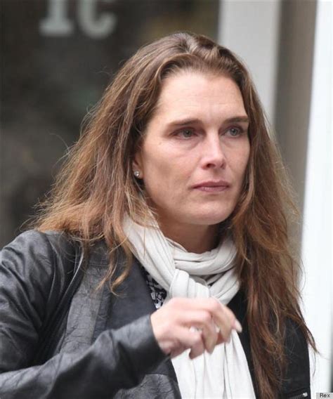 Brooke Shields Without Makeup The Actress Steps Out Bare Faced Photo