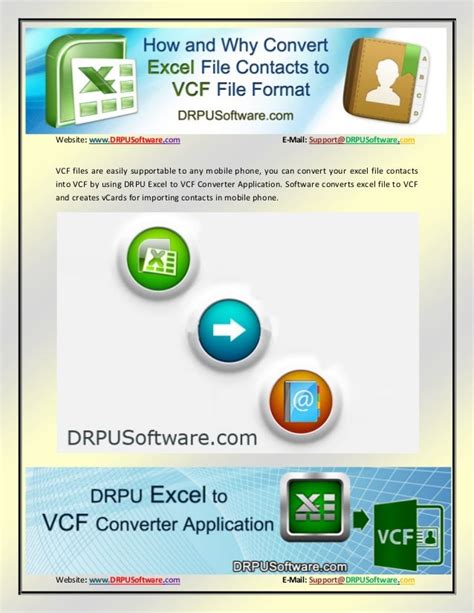 How And Why Convert Excel File Contacts To Vcf File Format