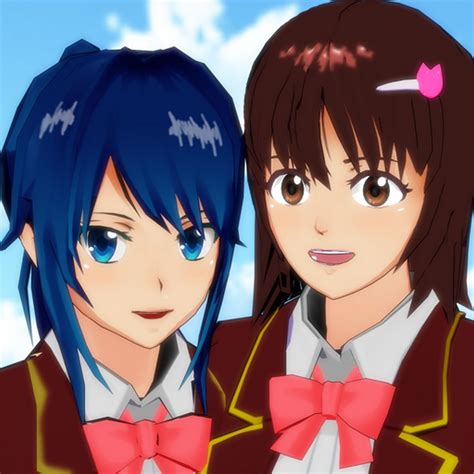 Mewarnai Gambar Sakura School Simulator