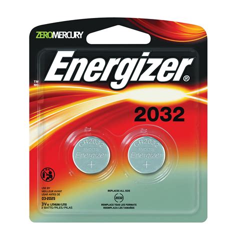 Energizer 2032bp 2 Coin Cell Battery 3 V Battery 235 Mah Cr2032 Battery Lithium Manganese