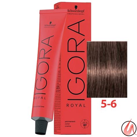 Igora Royal 5 6 светлый коричневый шоколадный
