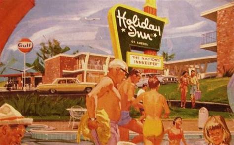 Postcards And Photos 1960s Holiday Inn Advertising Postcard