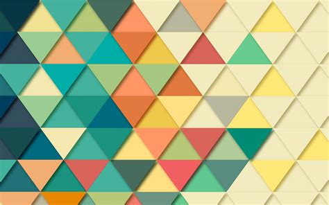 Download 3840x2400 Colorful Triangles Abstract 4k Wallpaper 4k