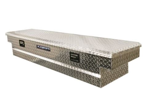 Lund 9300t 63 Inch Aluminum Mid Size Cross Bed Truck Tool Box With Full