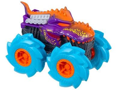 Hot Wheels Monster Trucks Twisted Tredz Mega Wrex 1 43 Spielzeugauto