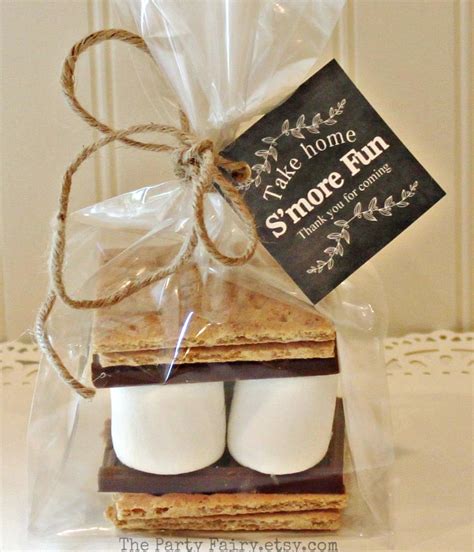 Smores Party Favor Kits 25 Smores Favor Kits With Etsy Personalized Wedding Favors Diy