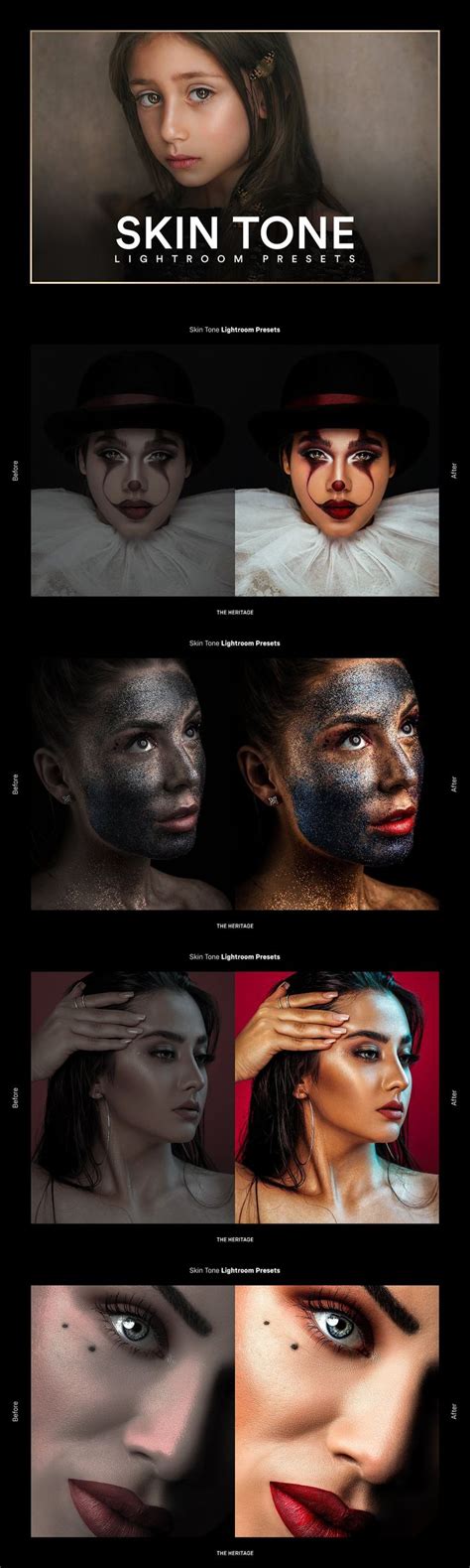 Skin Tone I Lightroom Presets Photoshop Actions Skin Tones