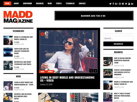Madd Magazine Download Free Wordpress Theme