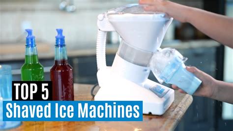 Top 5 Best Shaved Ice Machines In 2023 Buying Guide Youtube