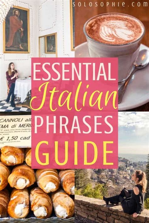 Beautiful Italian Phrases Guide How To Say Thank You In Italian Etc Solosophie