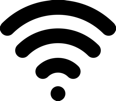 Clipart Wireless Signal Icon