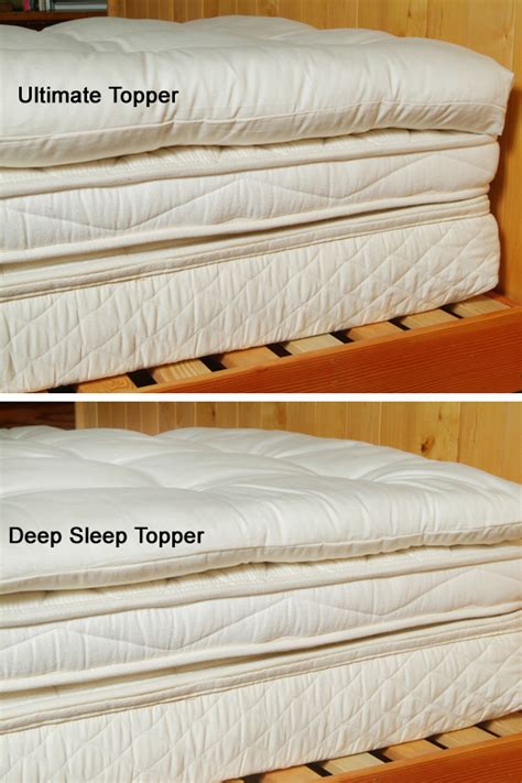 Deep Sleep Wool Matress Topper With Organic Cotton Cover Holy Lamb