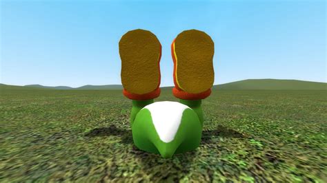 Yoshi Buried Upside Down Shoes By Picklenick95 On Deviantart