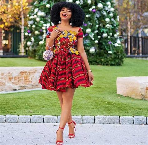 Trendy Short Ankara Styles For A Ladys Day Out Fashionfetchup 2020