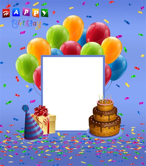 Happy Birthday Blue Transparent Png Frame Gallery Yopriceville High
