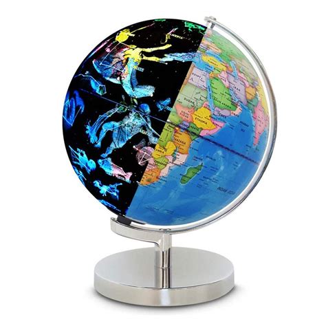 Buy Illuminated World Globe Constellation Globe With Detailed World
