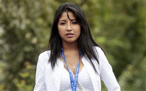 La Hija De Evo Morales Que Vino A Hacer Campaña Junto A Marcel Claude