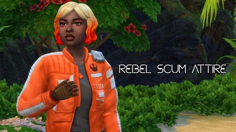 Rebel Scum Attire Journey To Batuu Recolours By Soaplagoon At Mod The
