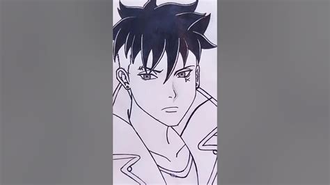 Kawaki Sketch Naruto Sketches Anime Sketches Manga Sketches🥰😍🥰🥰