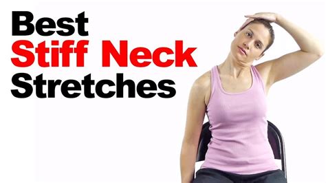10 Best Stiff Neck Pain Relief Stretches Youtube