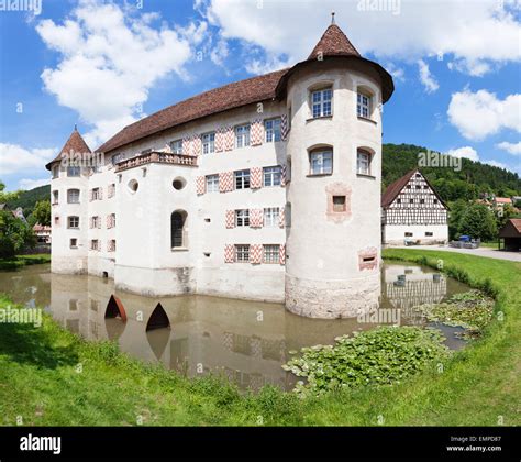 Wasserschloss Glatt Moated Castle Glatt Sulz Am Neckar Black Forest