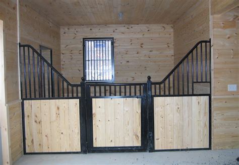 horse stalls  standing horse stall kits