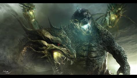 Godzilla 2014 Vs King Ghidorah Godzilla