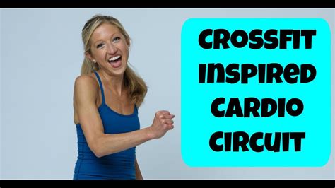 Crossfit Inspired Cardio Circuit 9 Minute Total Body Exercise Routine