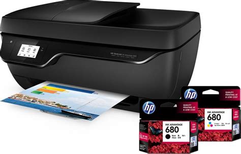 Below are the screenshots of the steps: HP DeskJet Ink Advantage 3835 All-in-One Multi-function ...