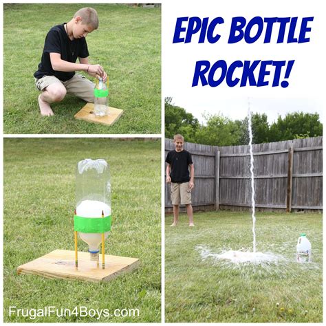 This Epic Bottle Rocket Flew Higher Than Our Two Story House Frugal