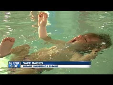 The baby was immediately transported to the hospital, where he was pronounced dead on arrival. Babies save themselves from drowning - YouTube