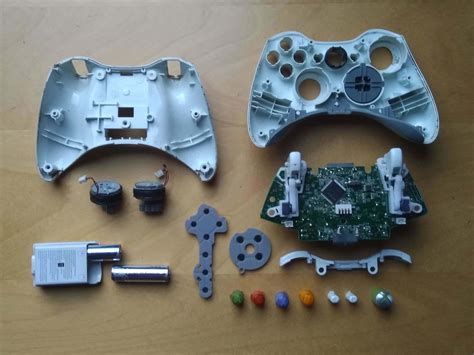 Xbox 360 Controller Parts List