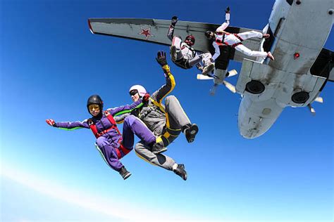 Jump Out Of Airplane Stock Photos Pictures And Royalty Free Images Istock