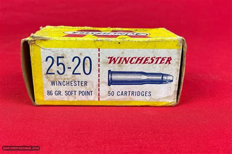 Winchester 25 20 Ammunition