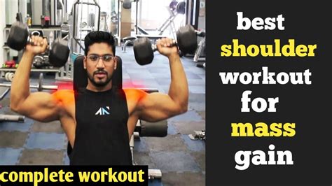 Best Shoulder Workout For Mass Gainperfect Shapecomplete Shoulder