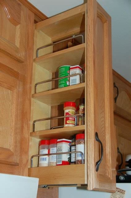 Then i saw this diy pull out spice racks article from runner duck and it is now on hubs list of things to build. Pull Out Spice Rack - louisville - by ShelfGenie of Kentucky