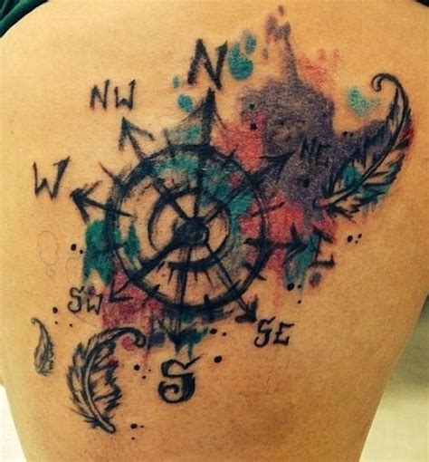 160 Meaningful Compass Tattoos Ultimate Guide September 2020