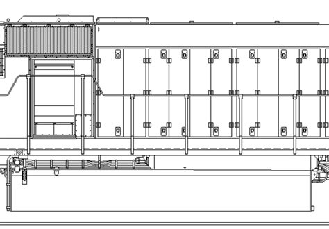 Train Emd Sd60 Drawings Dimensions Figures Download Drawings