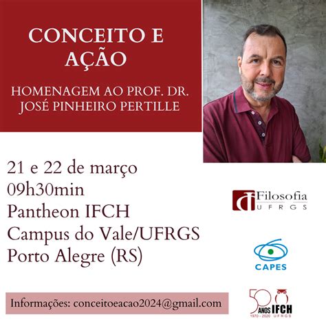 IFCH promove evento em homenagem ao professor José Pinheiro Pertille