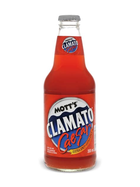 Motts Clamato Caesar Extra Spicy Vodka Beverage Reviews In Coolers