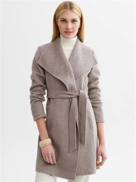 love this from banana republic 30 off stylish winter coats coats for women wool wrap coat
