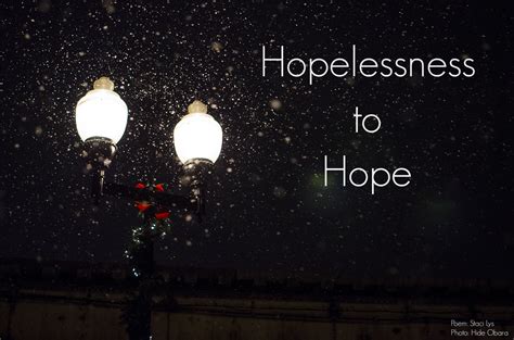 Hopelessness Vs Hope Nikipress Club