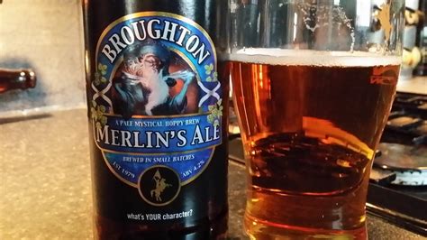Broughton Ales Merlins Ale Scottish Craft Beer Review Youtube