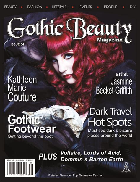 Gothic Beauty Magazine 34 Digital Zinetastic Serving The Future