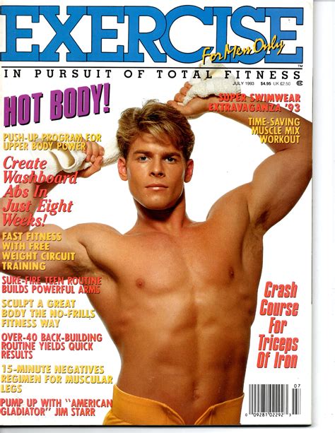 Exercise For Men Only Magazine July Vol Issue Etsy