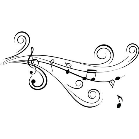 Cool Musical Notes V1 Wall Sticker World Of Wall Stickers