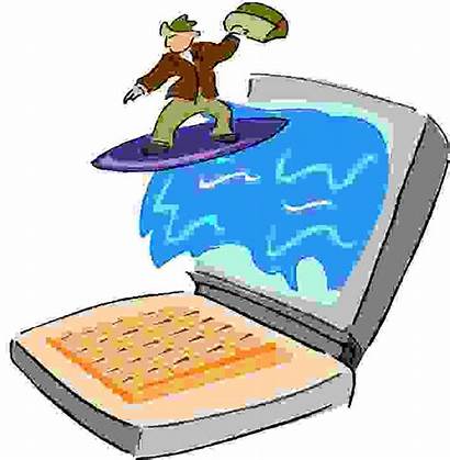 Internet Surfing Clipart Cartoon Cliparts Web Clip