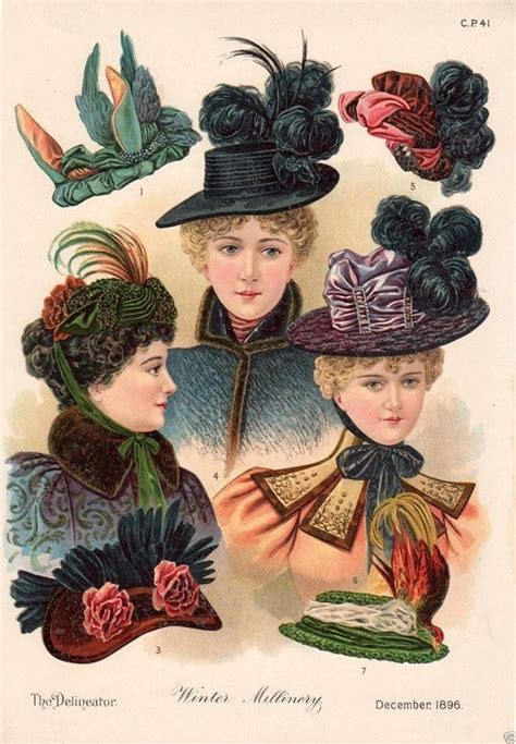 Pin By Shelley Peters On 1890s Late Victorian Belle Epoch Hats